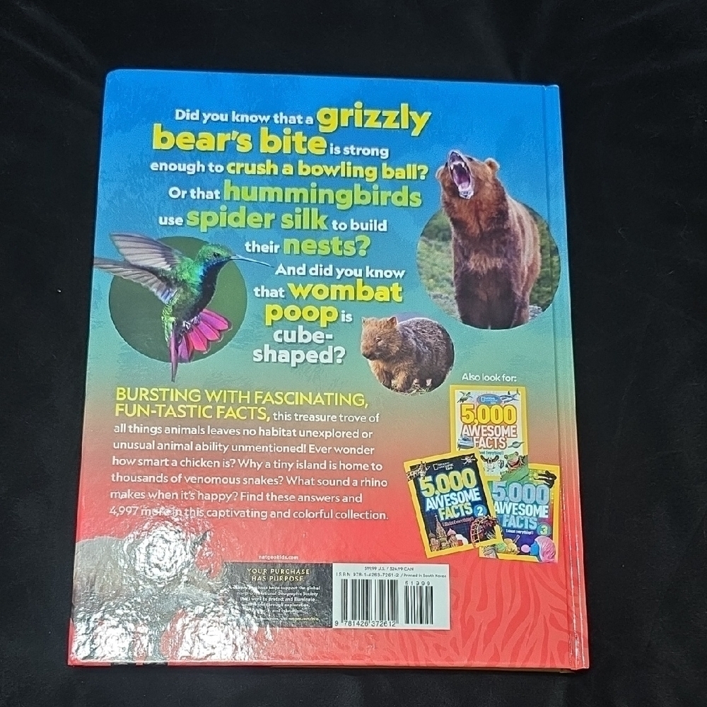 National Geographic Kids 5000 Awesome Facts Book - Yellow - Picture 2 of 3